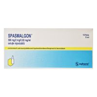 Спазмалгон 5мл №10 р-р д/в.м. инъекций (Анальгин+Питофенон+Фенпивериний)